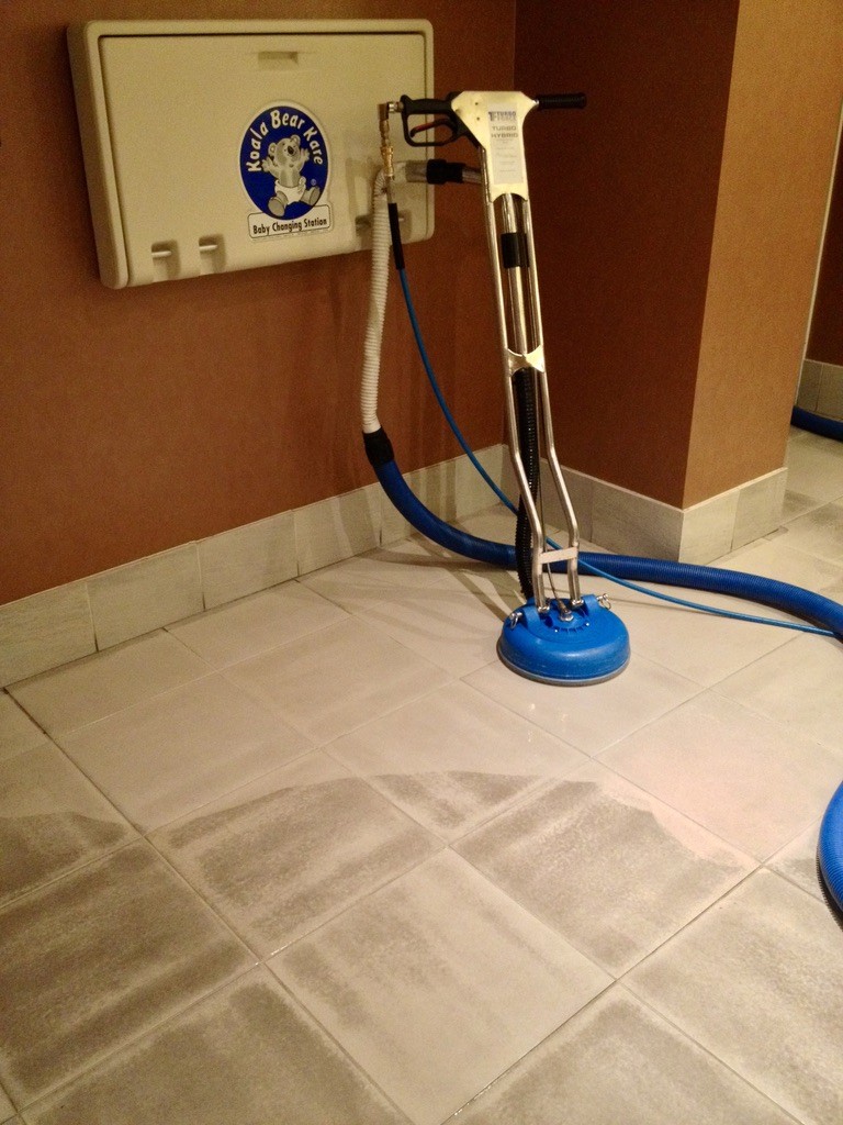 Equipment For Cleaning The Tiles